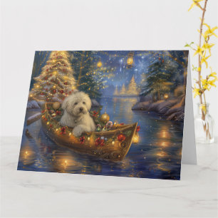 Coton De Tulear Weihnachtsreise Karte