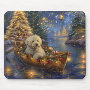 Coton De Tulear Weihnachtsreise Mousepad