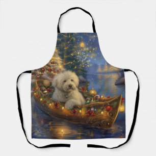 Coton De Tulear Weihnachtsreise Schürze