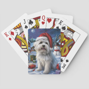 Coton De Tulear Winter Wonderland Christmas Joy Spielkarten