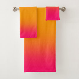 Coton polaire orange rose classique 