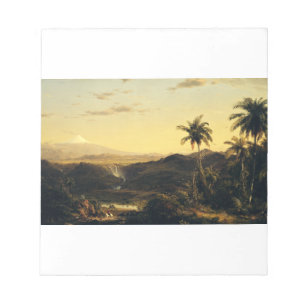 Cotopaxi von den Anden von Frederic Edwin Ch Notizblock