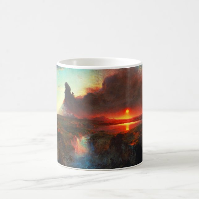 Cotopaxi-Vulkan-Tasse Kaffeetasse (Mittel)