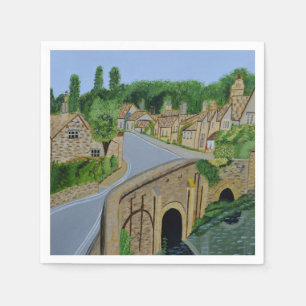 Cotswold Village England Serviette