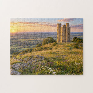 Cotswolds Broadway Tower Sommeruntergang