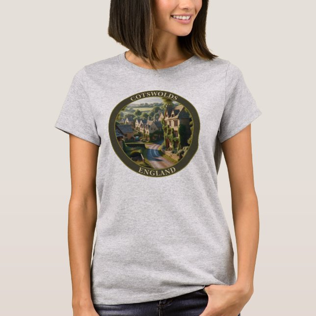 Cotswolds England T-Shirt (Vorderseite)