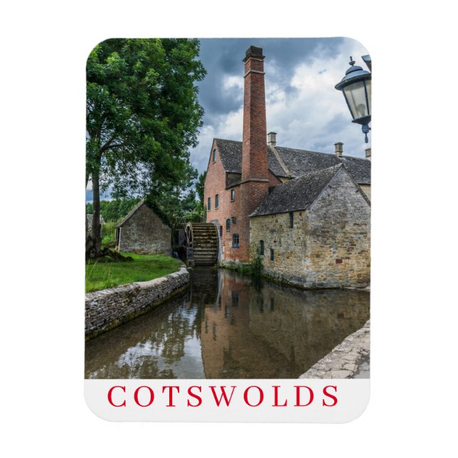 Cotswolds Kühlschrankmagnet der unteren Schlachthö Magnet (Vertikal)