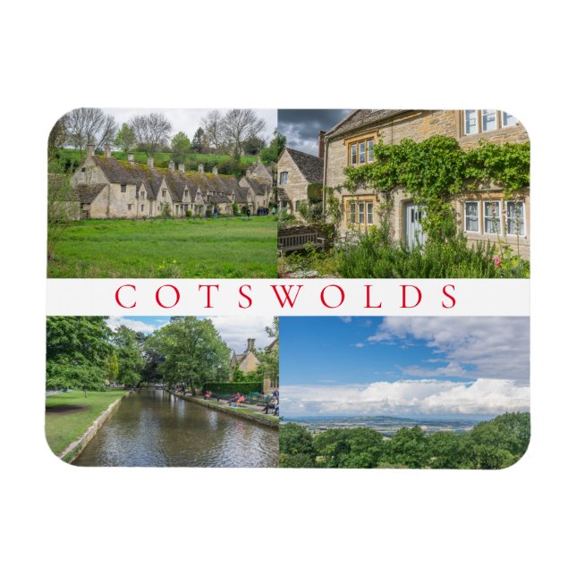 Cotswolds sieht Kühlschrankmagnet Magnet (Horizontal)