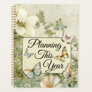 Cottage Chic Fleur sauvage et papillon annuel