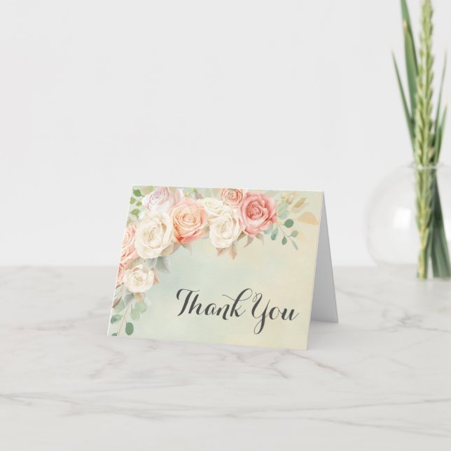 Cottage Chic Rose Merci Vintage (Devant)