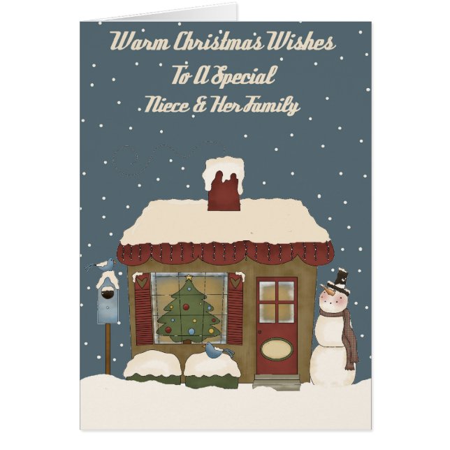 Cottage de Noël à une nièce et à une famille (Devant)