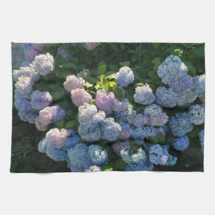 Cottage Décor Hydrangea Coton Serviette de cuisin