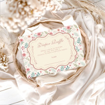 Cottage Garden Antique Diapper Raffle