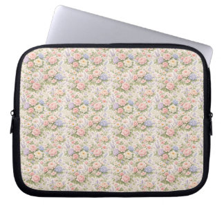 Cottage Garden Floral Pattern Laptopschutzhülle