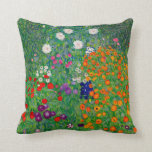 Cottage Garden Gustav Klimt Kissen<br><div class="desc">Cottage Garden Gustav Klimt</div>