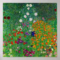 Cottage Garden Gustav Klimt