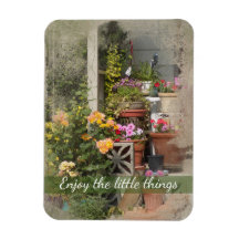 Cottage-Garten-Magnet