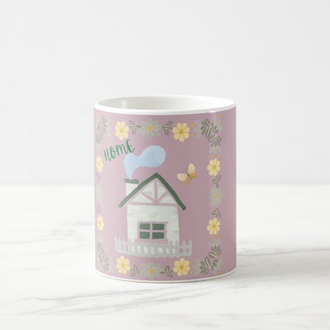 Cottage-Haus Kaffeetasse (Mittel)
