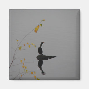 Cottage See-Kormoran-Vogelmagnet Magnet