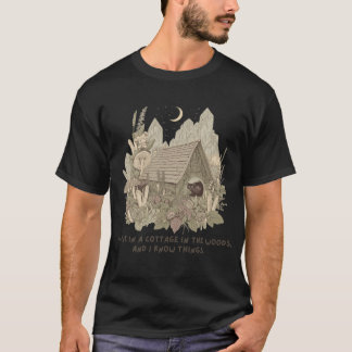 Cottage Witch T-Shirt | Hexen Cottagecore Ästhetik