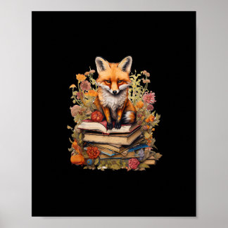 Cottagecore-Ästhetik Buchliebhaber Goblincore Casu Poster