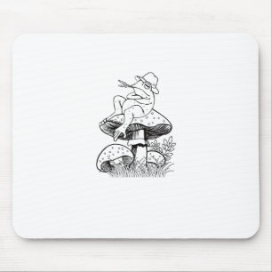 Cottagecore-Ästhetik-Frosch-Pilz-Kröte-Goblincor Mousepad