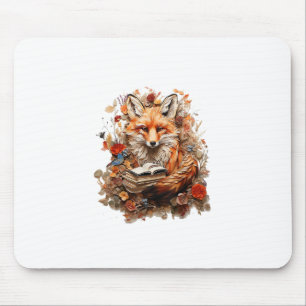 Cottagecore-Ästhetik mit Buch Cute Goblincore Mousepad