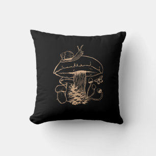 Cottagecore Ästhetik Pilz Schnecke Goblincore Mein Kissen