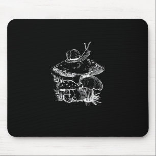 Cottagecore-Ästhetik Pilz Schnecke Pilze Goblincor Mousepad
