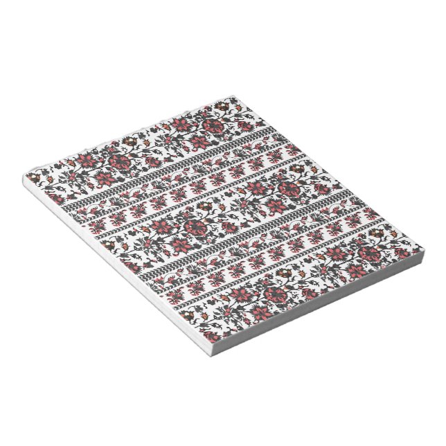 Cottagecore-Botanik-Blumenmuster Notizblock (angewinkelt)