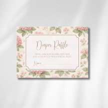 Cottagecore Florale Rosa Hydrangea-Windel-Raffle
