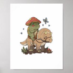 Cottagecore-Frosch-Ästhetik-Pilz-Cute-Goblinco Poster