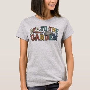 Cottagecore-Geschenk für die Pflanzenlady: Ab in d T-Shirt
