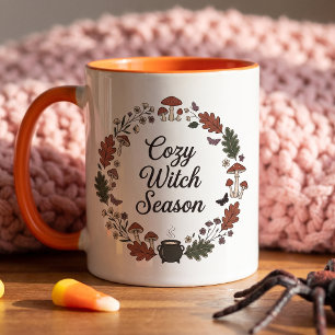 Cottagecore-Halloween-Tasse Hexen-Kaffeetasse Gesc Tasse