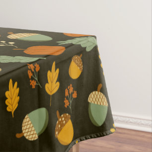 Cottagecore Herbstmuster  Tischdecke