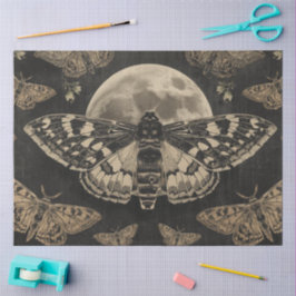 Cottagecore Mondschmetterling Botanik Apotheke Seidenpapier