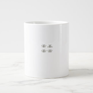 Cottagecore-Motten Klassiker Jumbo-Tasse