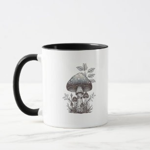 Cottagecore Pilz Goblincore Ästhetik Pilz Tasse