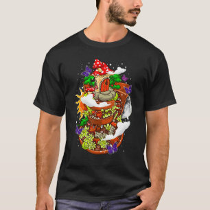 Cottagecore Pilzhaus Garten Feenhaus Mein T-Shirt