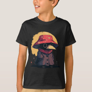 Cottagecore Süße Dicke Pestdoktor-Pilzhut T-Shirt