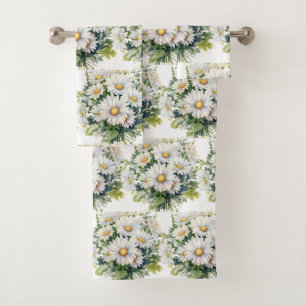 Cottagecore White Daisies Daisy Floral Serviette S