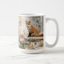 Cottagecore Winter Fuchs Scrapbook Maßanfertigung