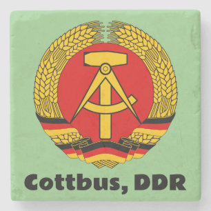 Cottbus, DDR, DDR Ossi Steinuntersetzer