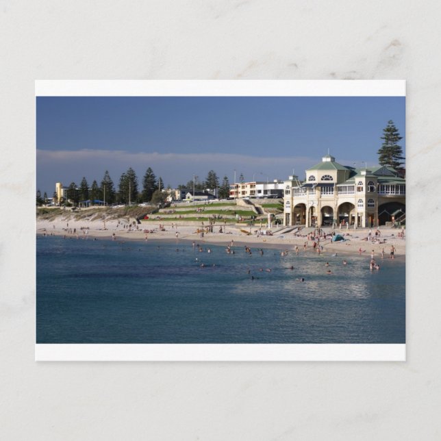 Cottesloe Beach in Perth, Western Australien Postkarte (Vorderseite)