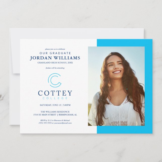 Cottey College Ankündigung (Vorderseite)