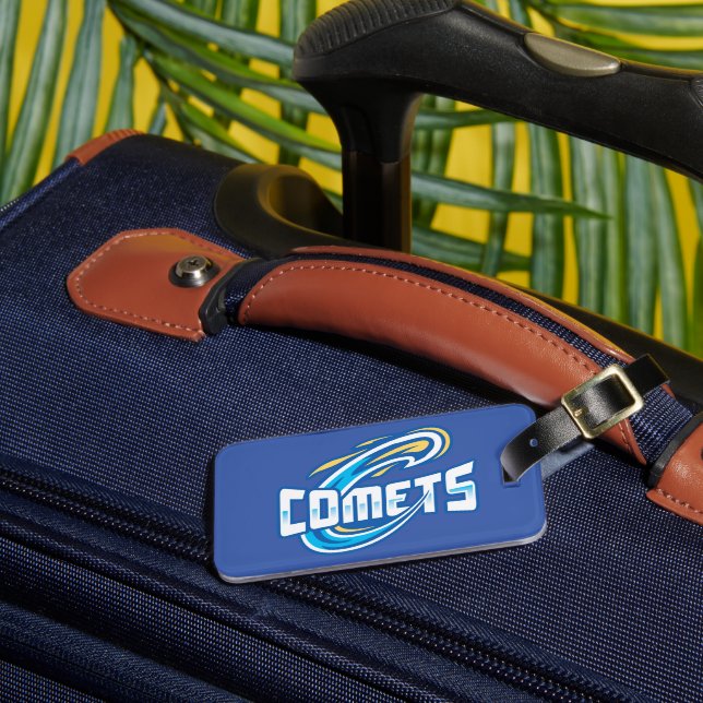 Cottey College Comets Gepäckanhänger (Vorderseite Insitu 3)