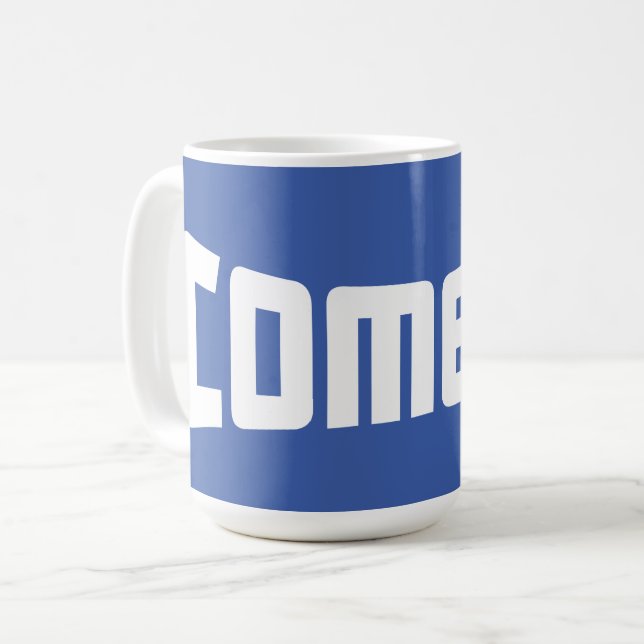 Cottey College Comets Kaffeetasse (Vorderseite Links)