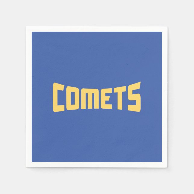 Cottey College Comets Serviette (Vorderseite)