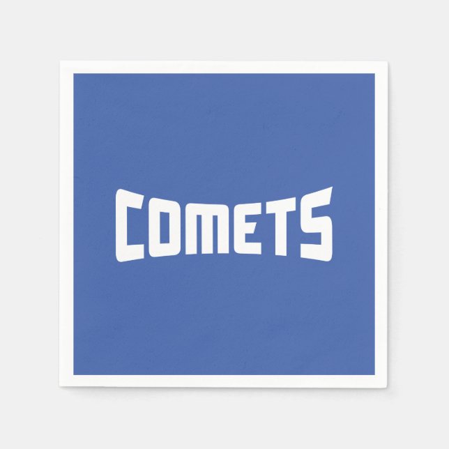 Cottey College Comets Serviette (Vorderseite)