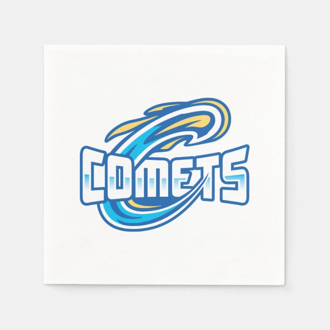 Cottey College Comets Serviette (Vorderseite)
